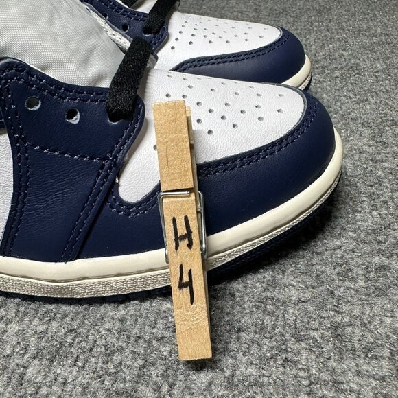 Jordan 1 Retro High OG Midnight Navy Shoes DZ5485-401 Mens 5 / Womens 6.5 - Picture 10 of 10